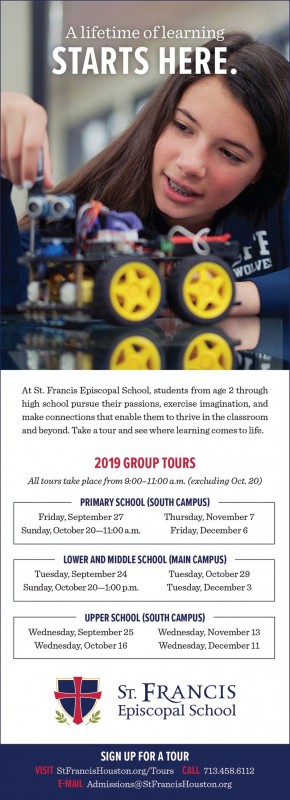 St. Francis Episcopal School Open House The Buzz Magazines